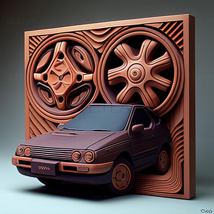 3D model Toyota Duet (STL)
